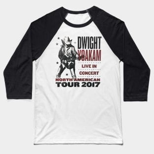 Dwight Yoakam Live Baseball T-Shirt